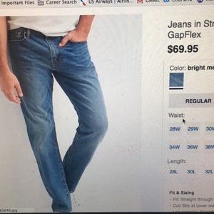 Jeans in StraightFit with GapFlex